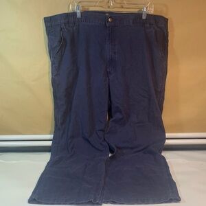 Carhartt Relaxed Fit Navy Blue Casual Pants Size 42x32